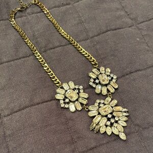 Women’s Jeweled Statement Collar Necklace